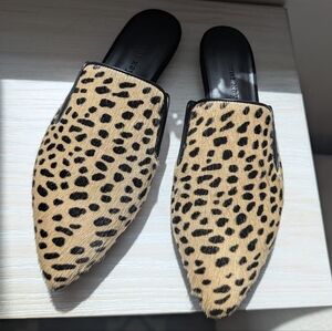 Jenni Kayne Pony Hair Mules (size 8)